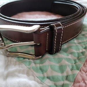 Zegna Sport Italian Leather Belt